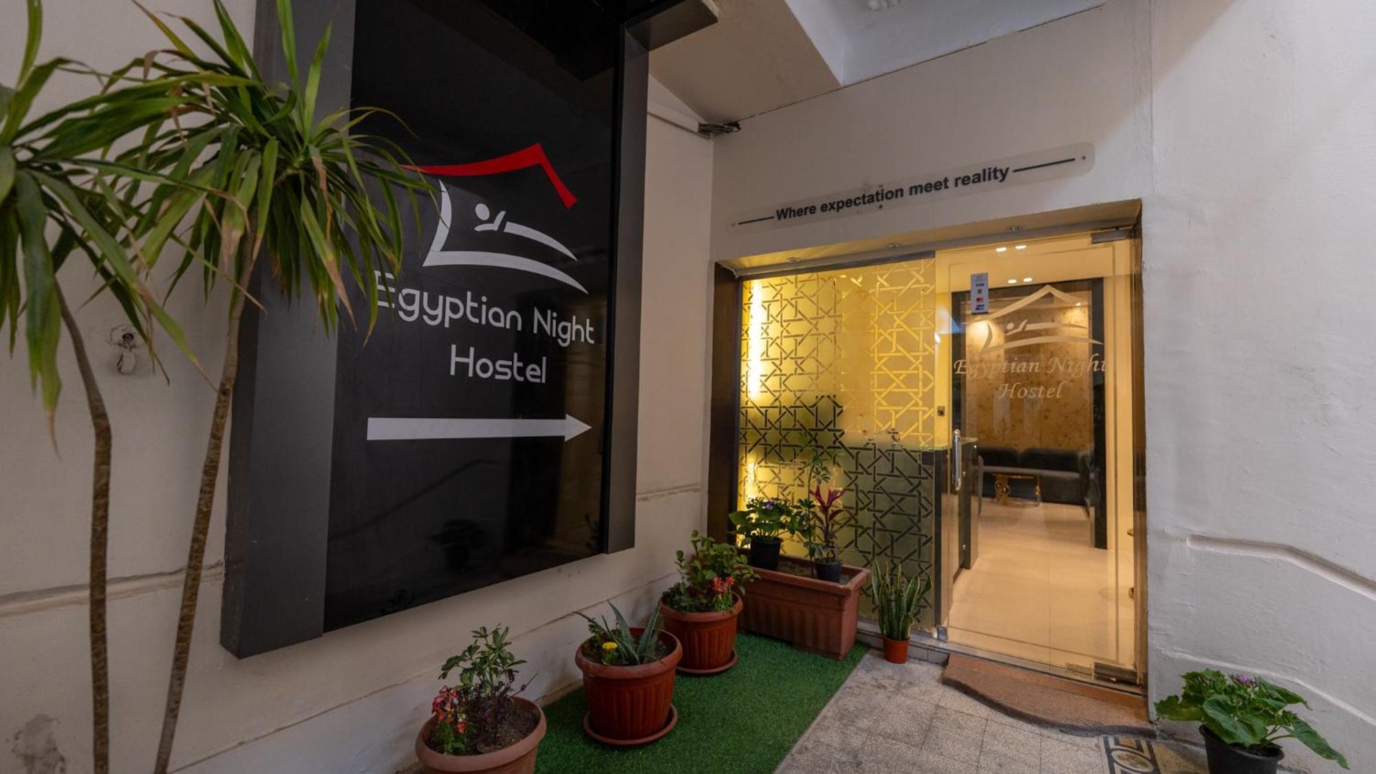 Egyptian Night Hostel Kairo Exterior foto